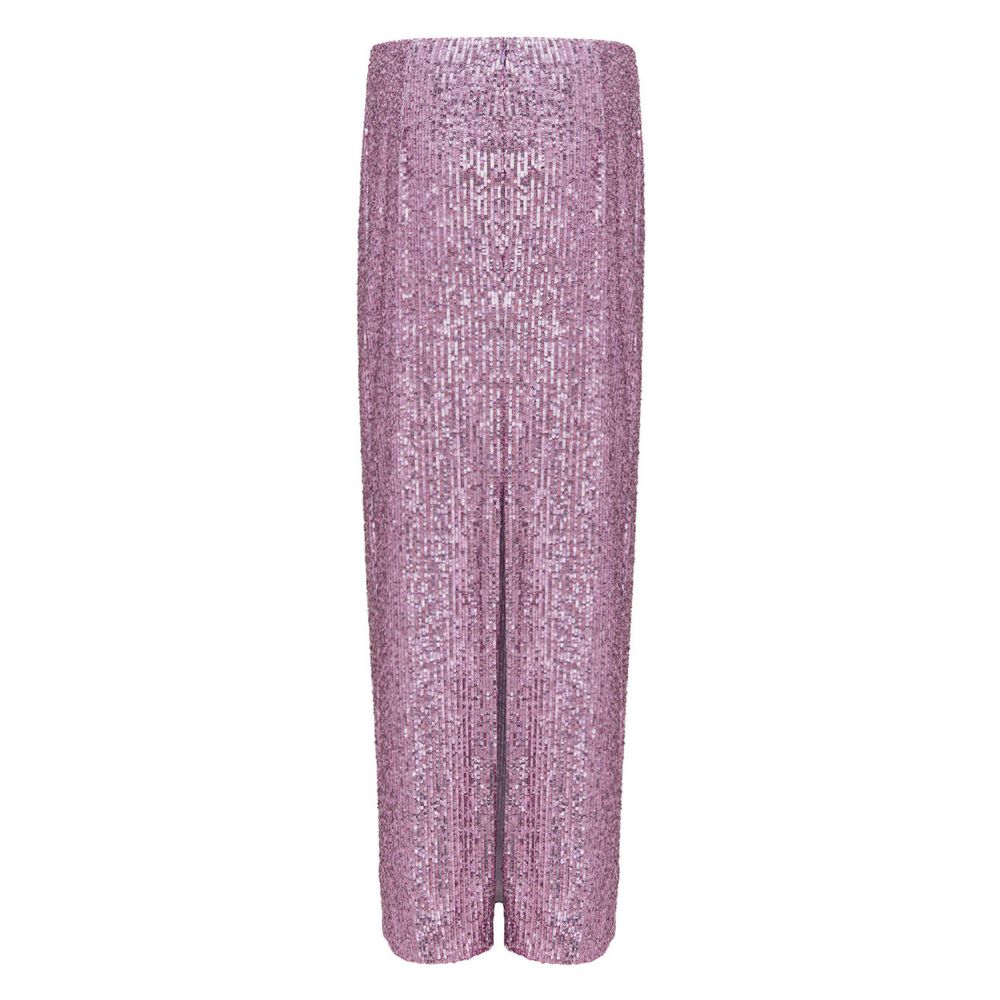 Pink Polyester Skirt - ventzia