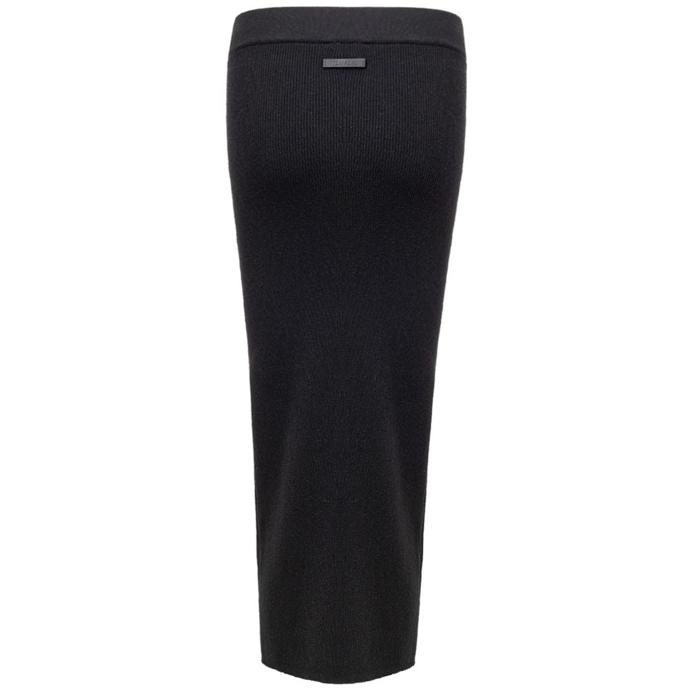 Black Cashmere Midi - ventzia
