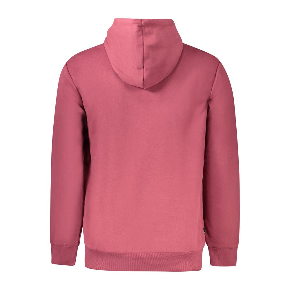 Purple Cotton Men Sweater