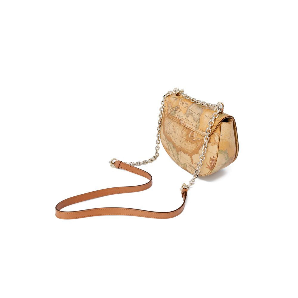Beige Leather Handbag - ventzia