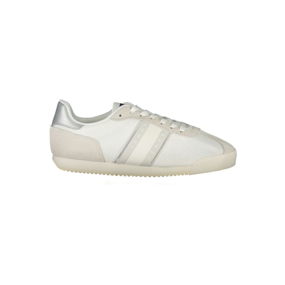 Bianco Polyester Women Sneaker - ventzia