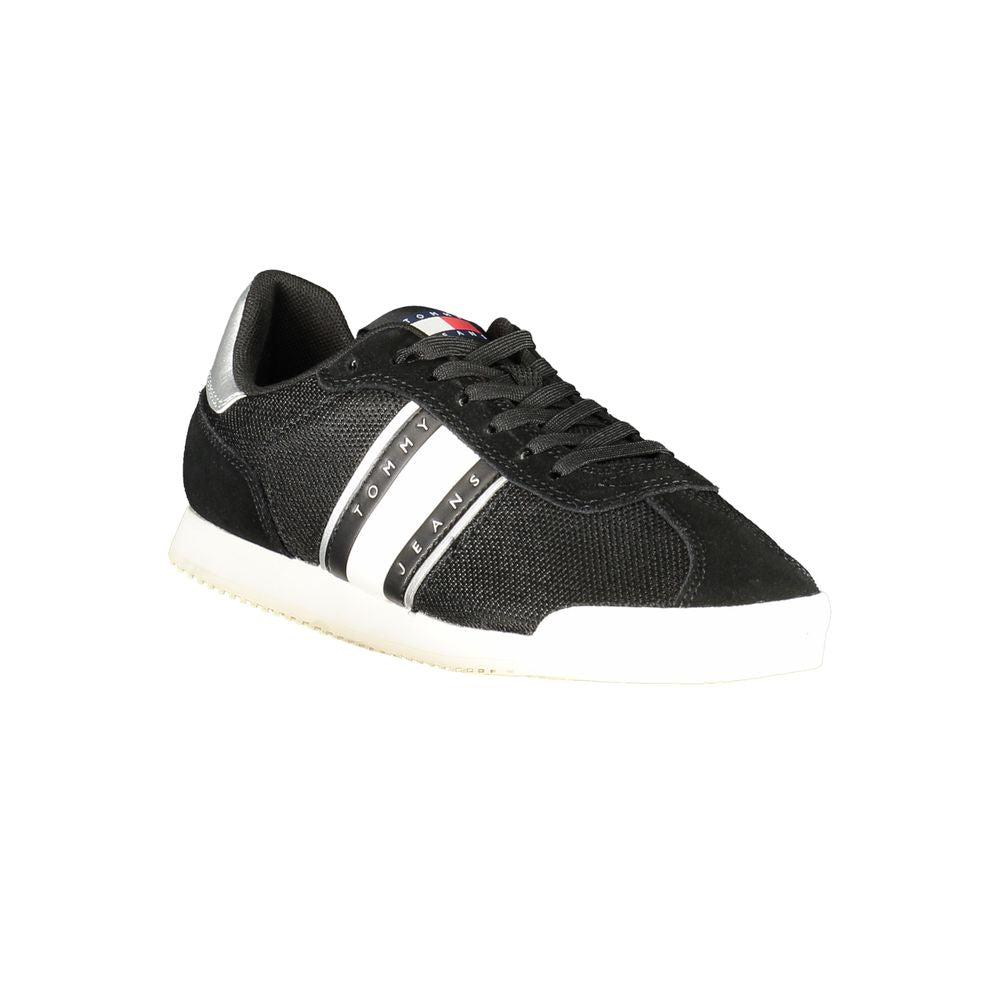 Nero Polyester Women Sneaker - ventzia
