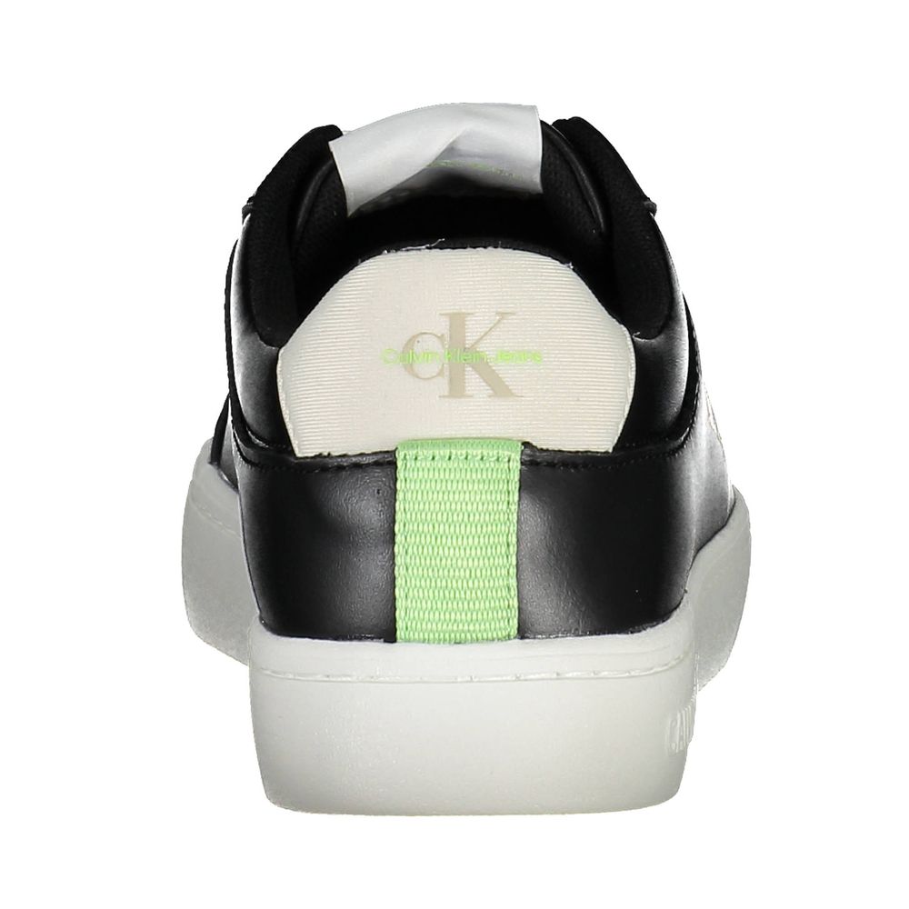 Nero Polyester Women Sneaker - ventzia