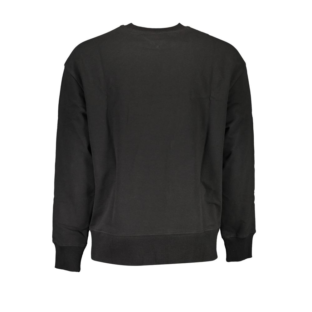 Black Cotton Sweatshirt