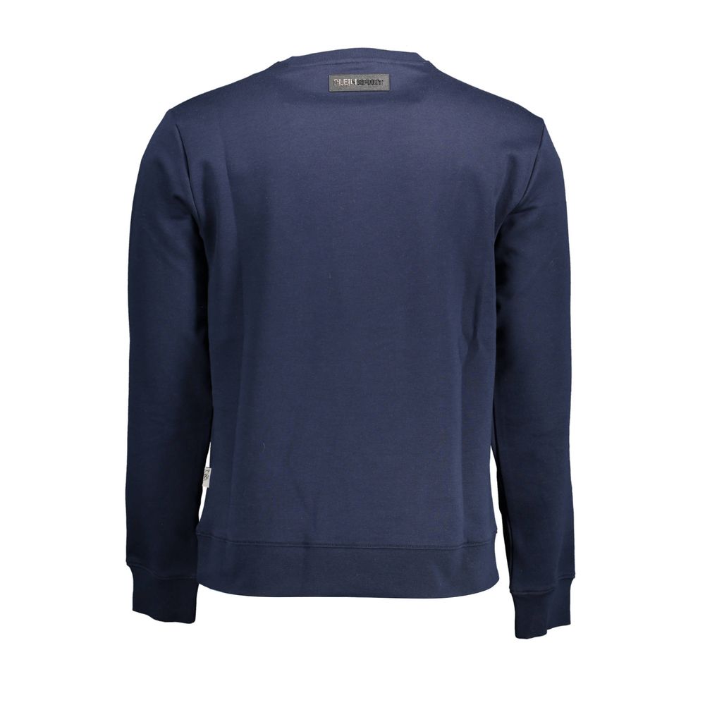 Blue Cotton Sweatshirt