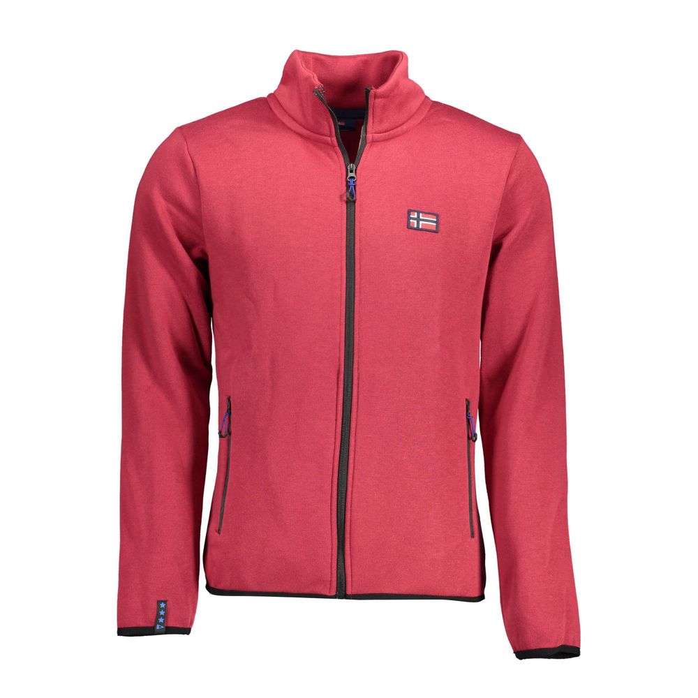 Red Cotton Sweatshirt