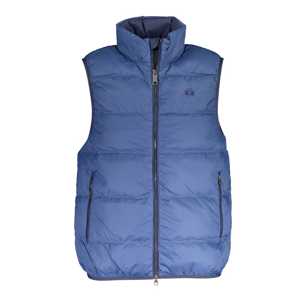 Blue Polyamide Men's Vest - ventzia
