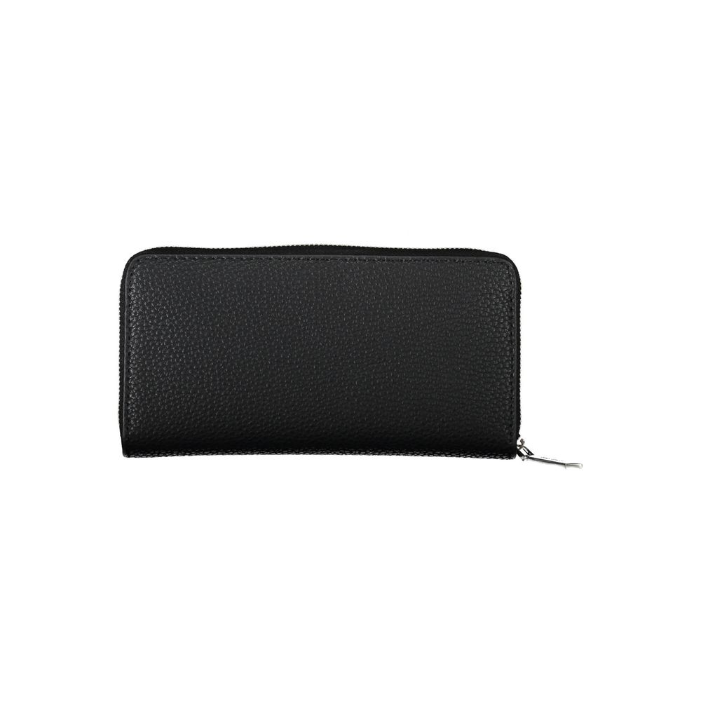 Nero Polyurethane Women Wallet - ventzia
