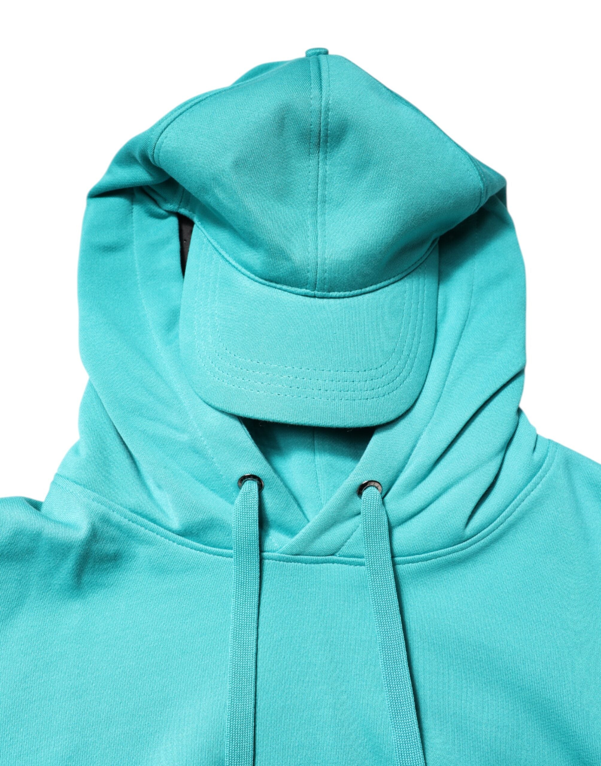 Green Cotton Hooded Men Sportswear Vest Sweater - ventzia