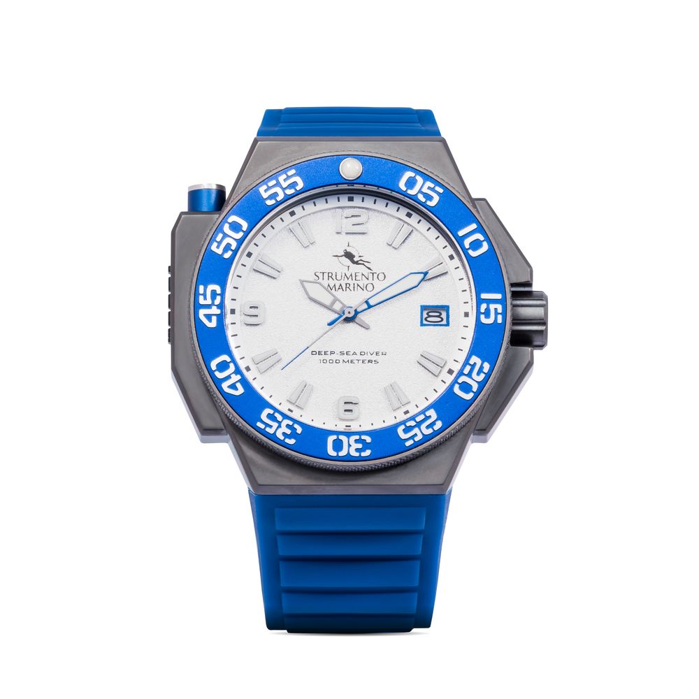 Blue Synthetic Sport Watch - ventzia