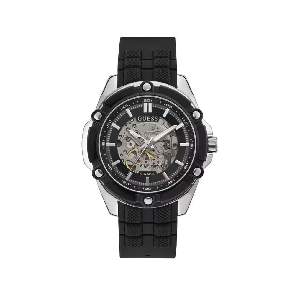 Black Synthetic Watch - ventzia