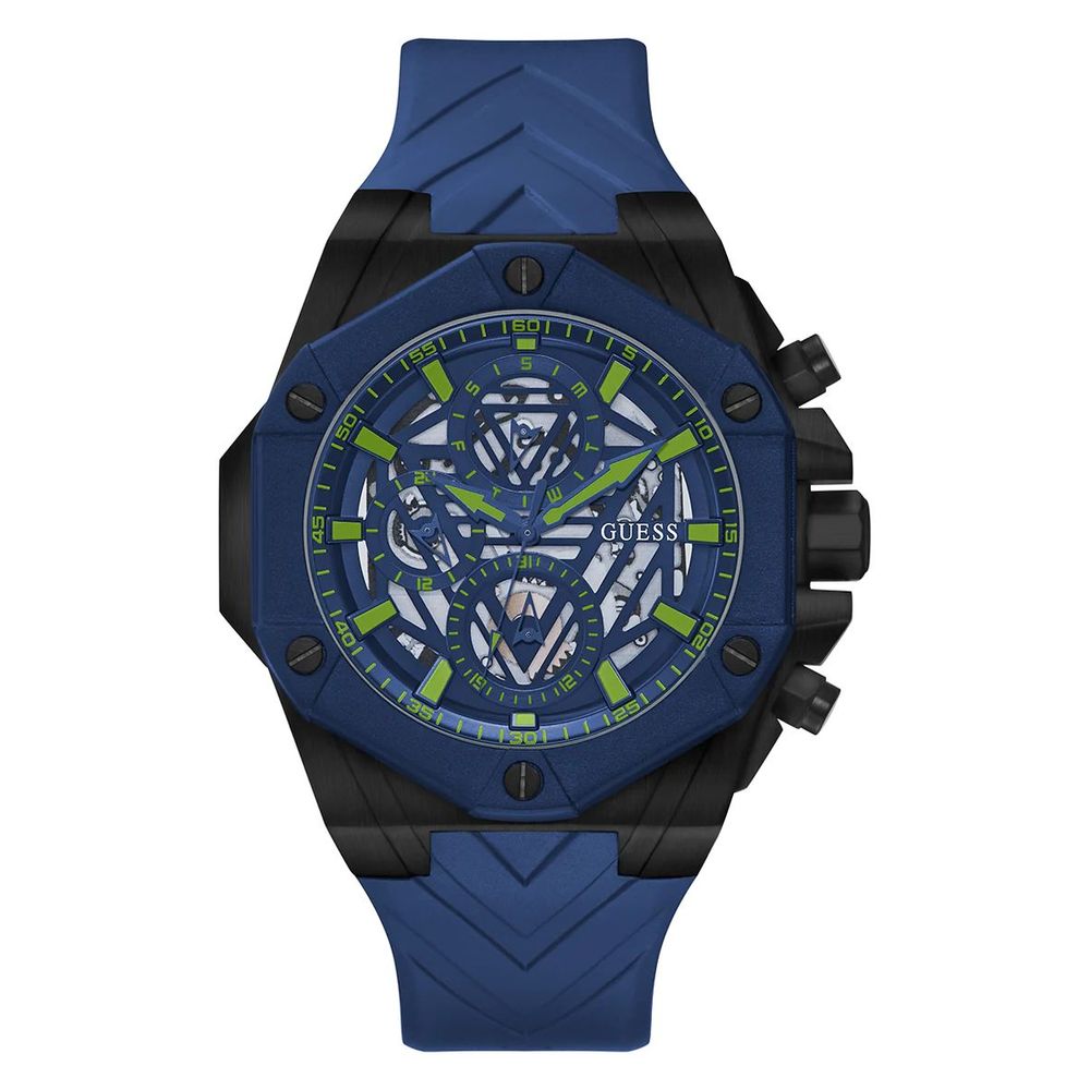 Blue Synthetic Watch - ventzia