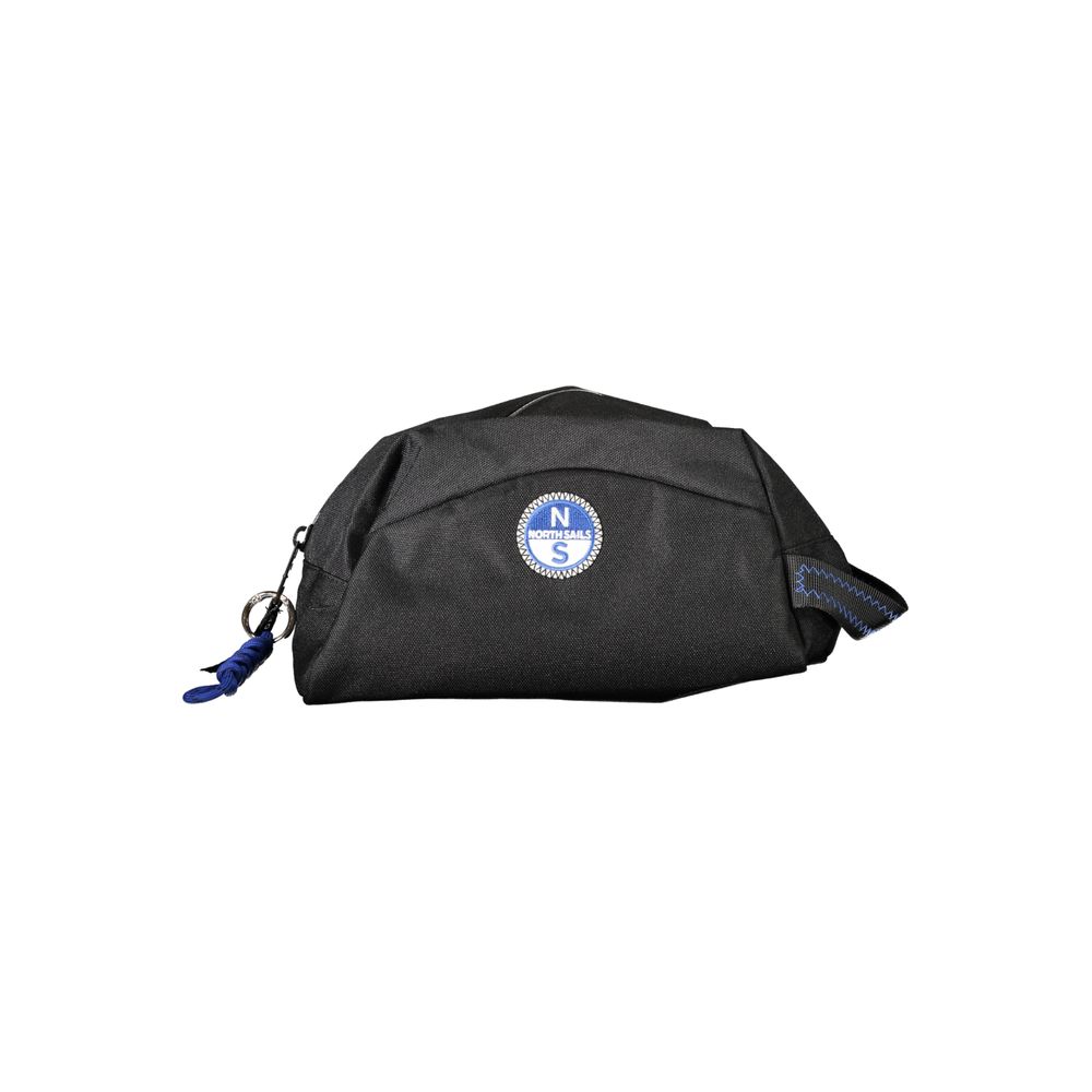 Black Polyester Men Beauty Case - ventzia