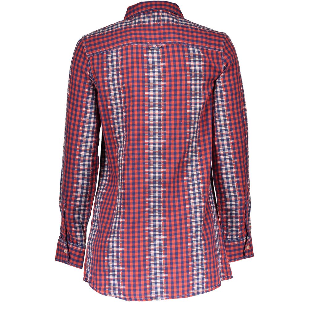 Red Other Fibres Men Shirt - ventzia