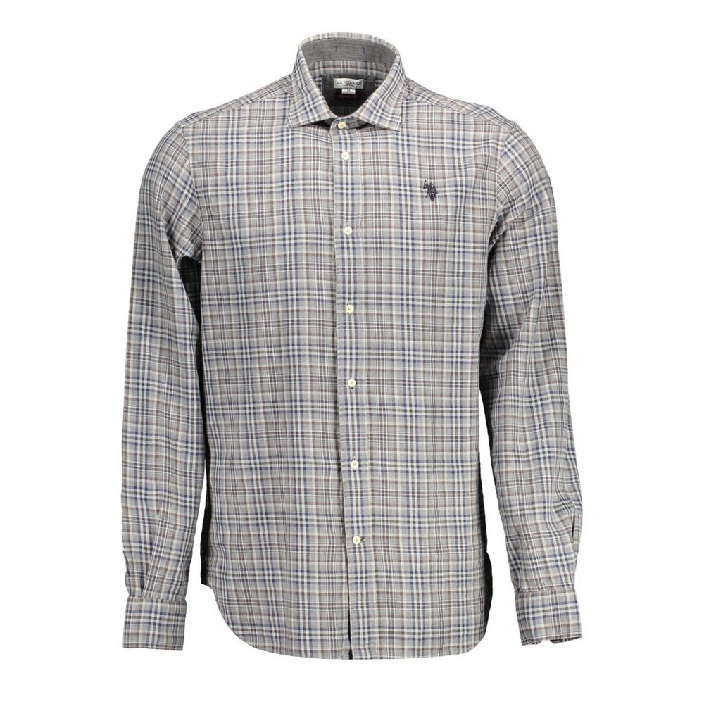 Blue Cotton Men's T-Shirt - ventzia