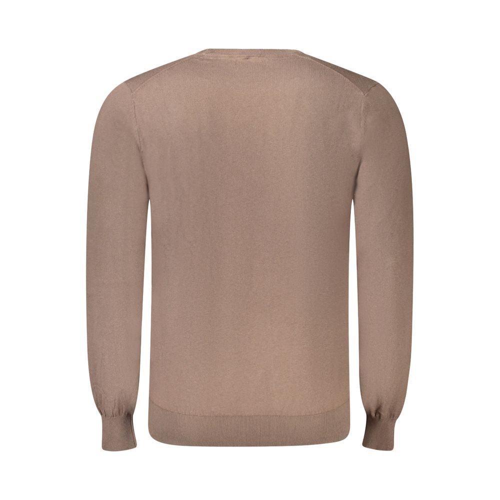 Brown Cotton Sweater