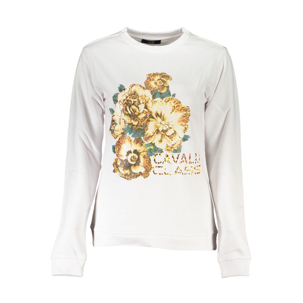 White Cotton Sweater - ventzia