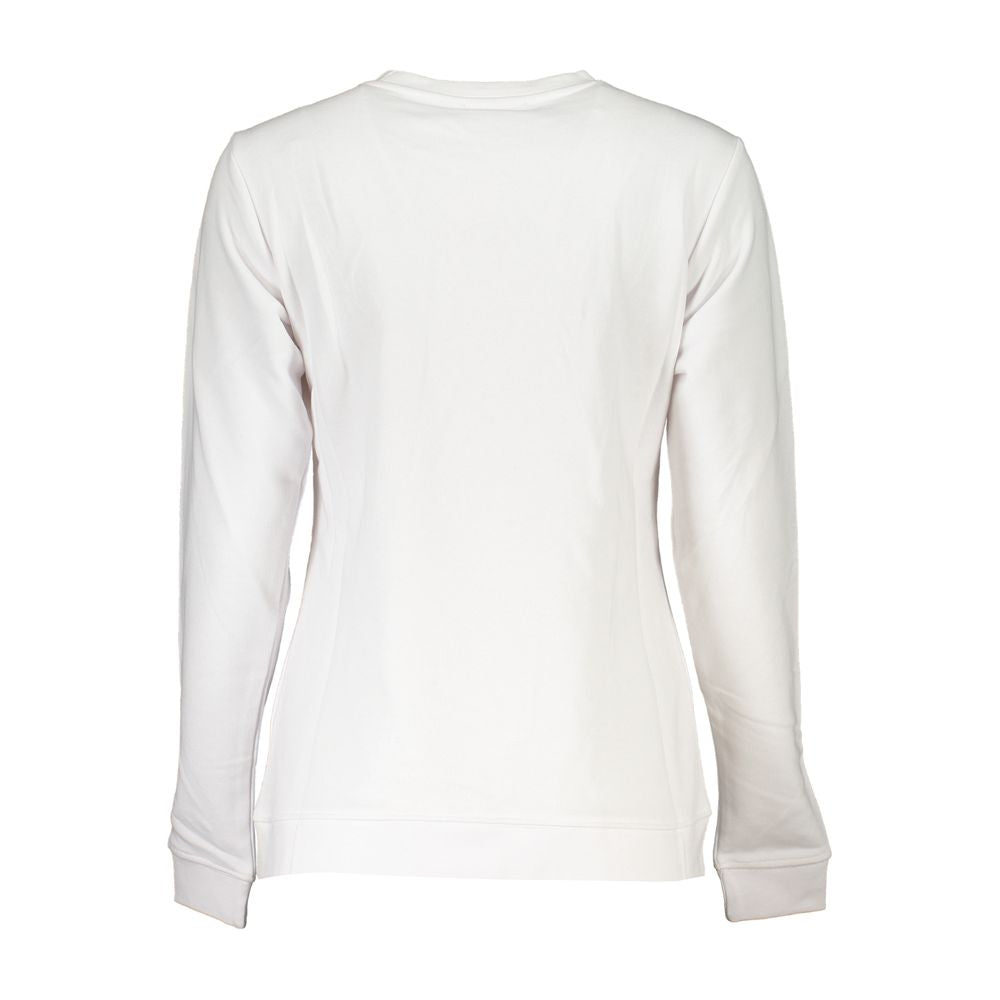 White Cotton Sweater - ventzia