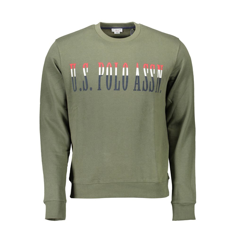 Green Cotton Sweatshirt