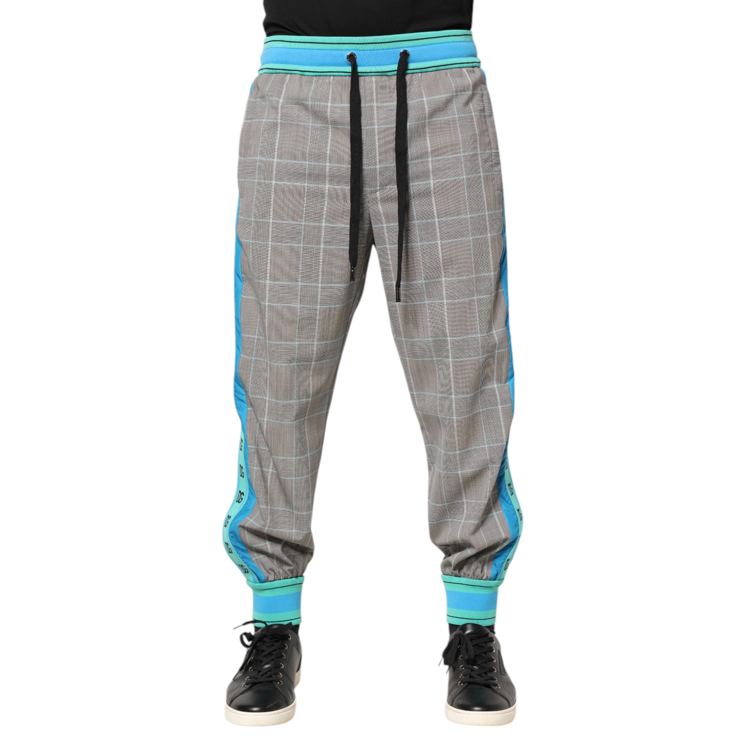 Multicolor Cotton Men Jogger Sweatpants Pants - ventzia
