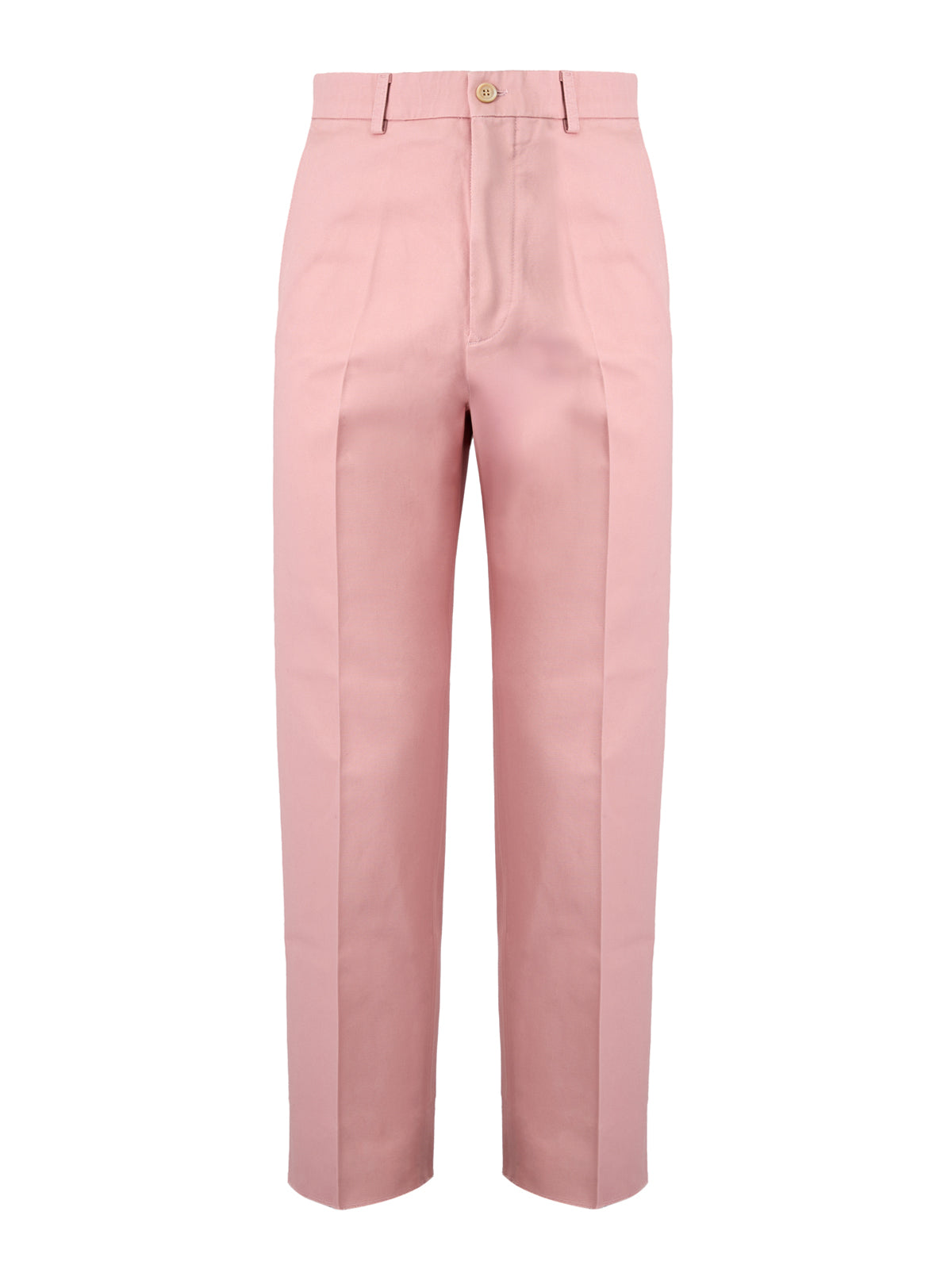 Light Pink Cotton Pants - ventzia