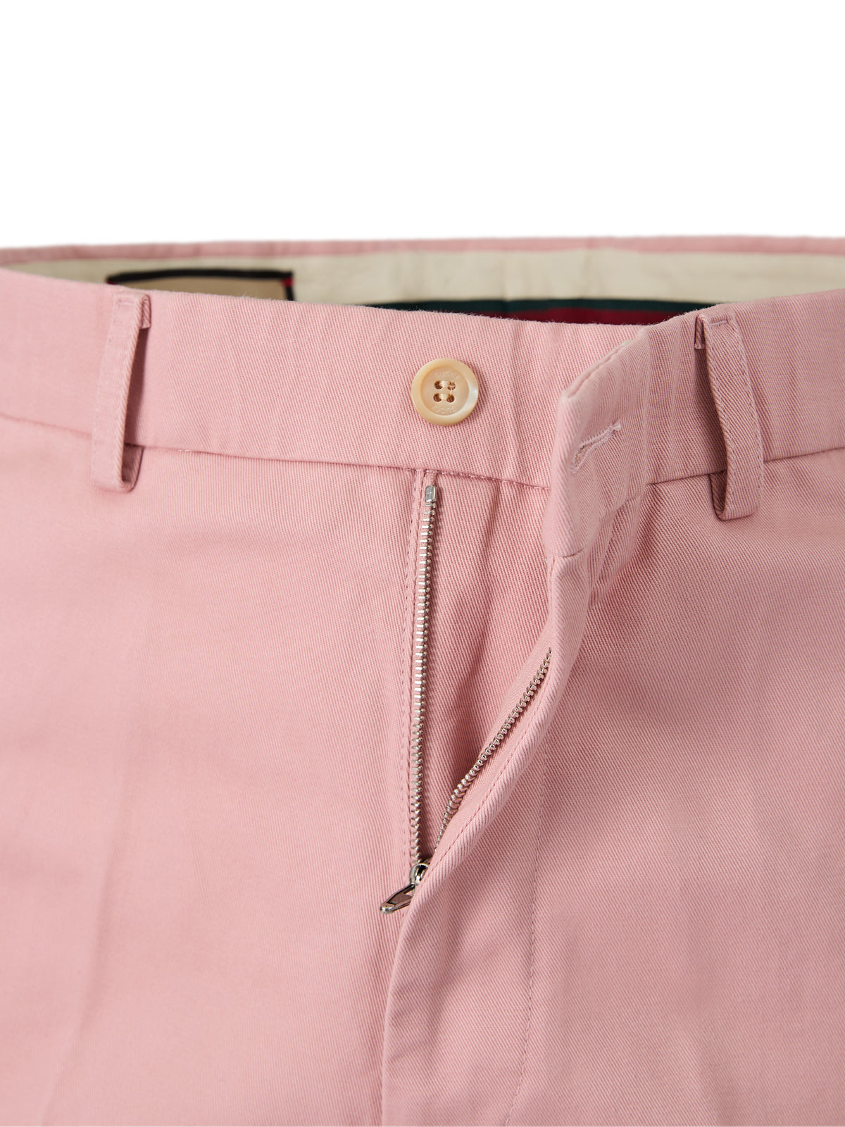 Light Pink Cotton Pants - ventzia