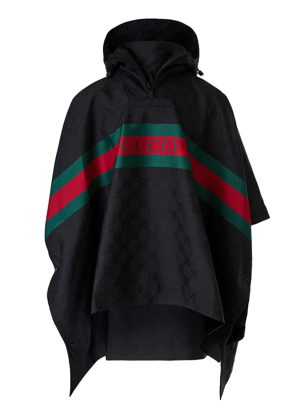 GG Jacquard Nylon Coat - ventzia
