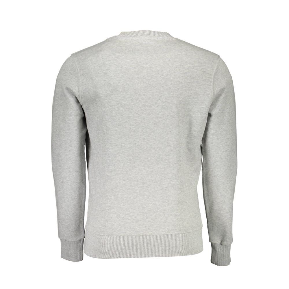 Gray Cotton Unisex Sweatshirt - ventzia