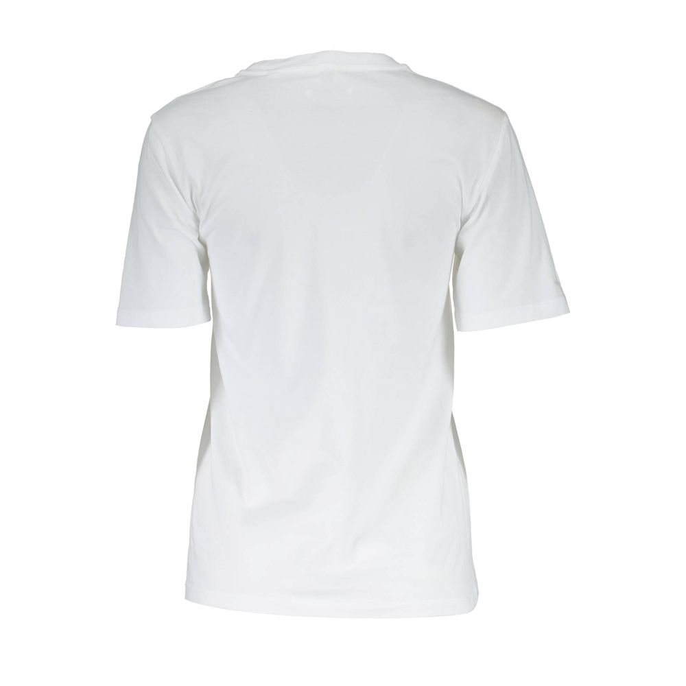 White Cotton Men T-Shirt - ventzia