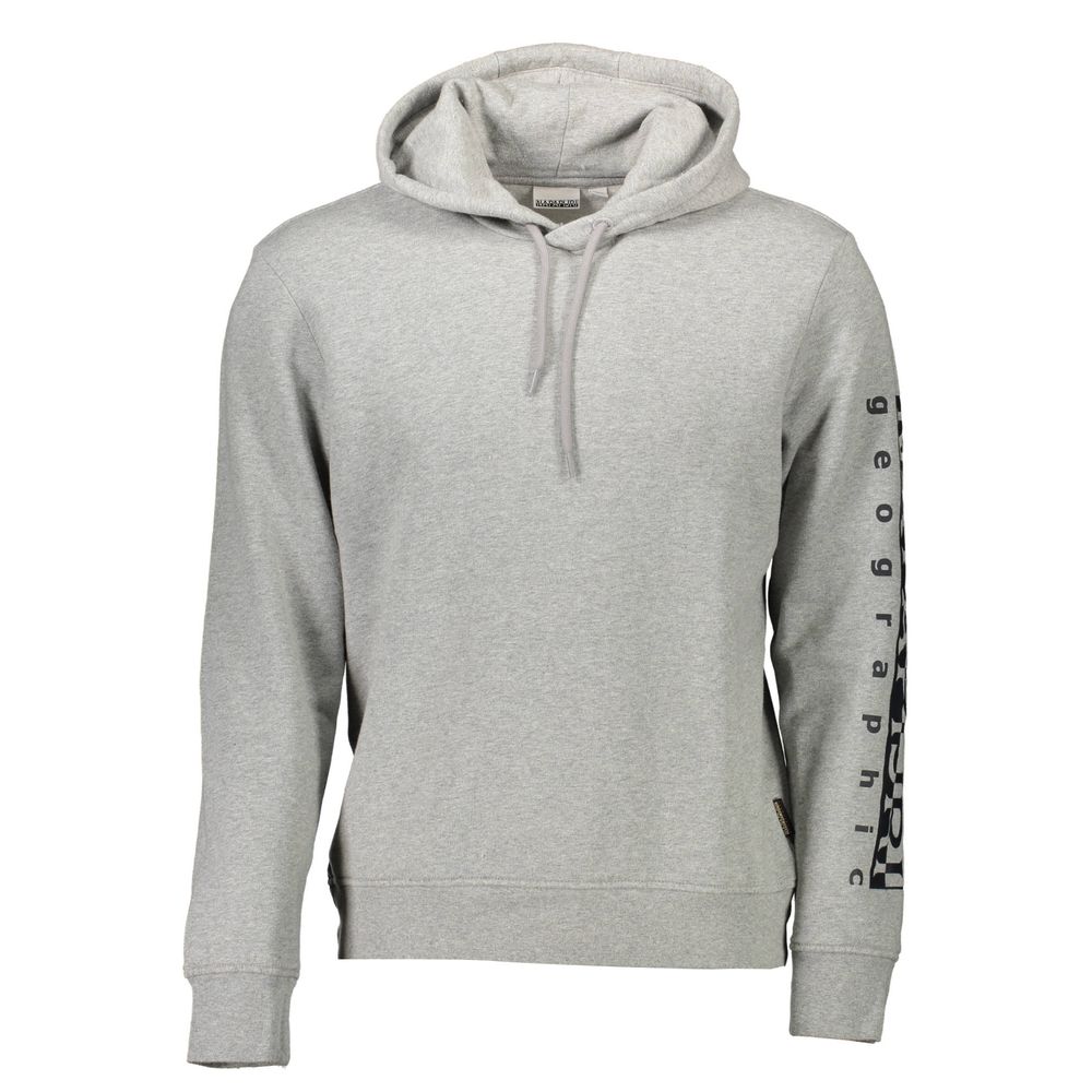 Gray Cotton Men Sweater - ventzia