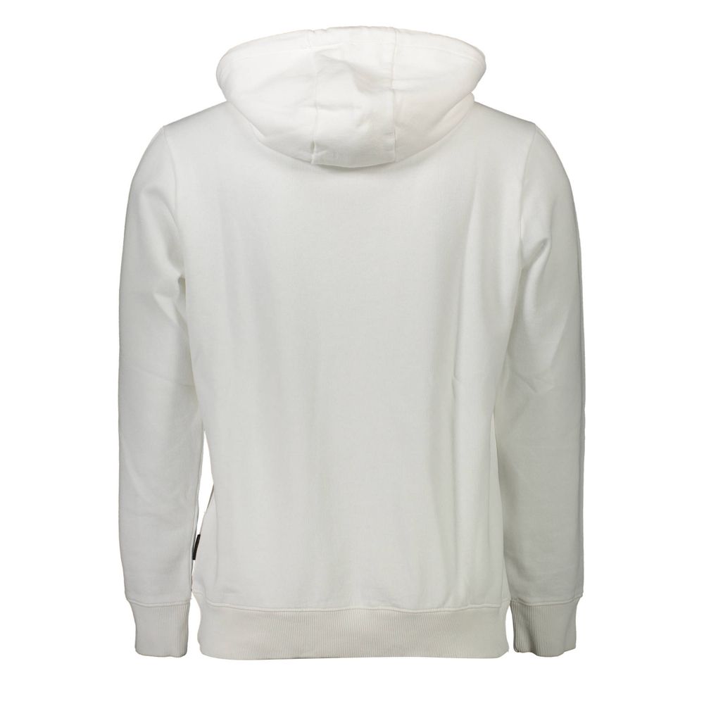 White Cotton Men Sweater - ventzia