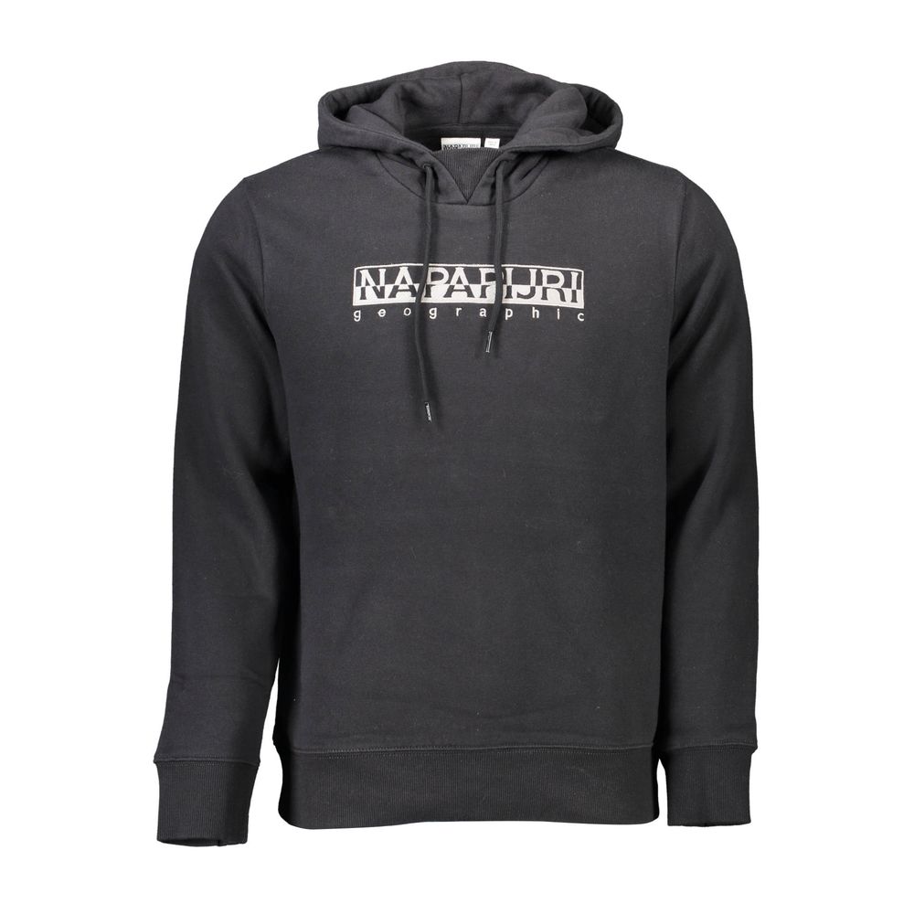Black Cotton Men Sweater - ventzia