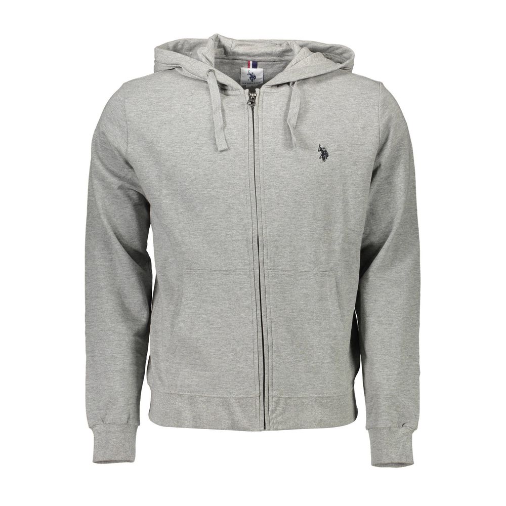 Gray Cotton Men Sweater - ventzia