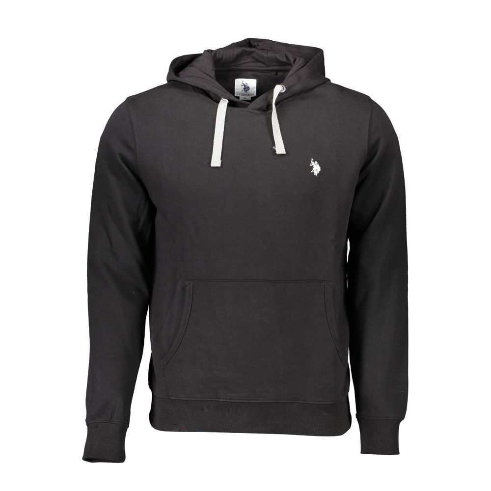 Black Cotton Men Sweater - ventzia
