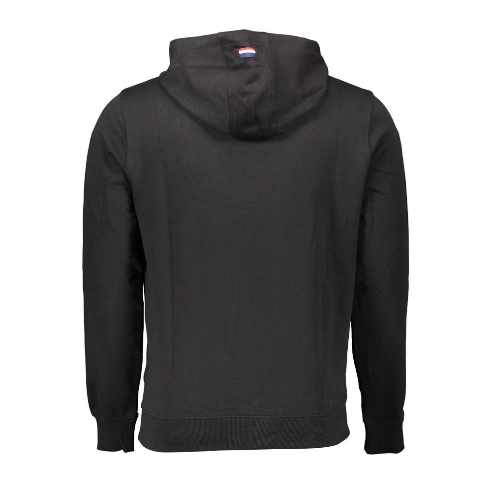 Black Cotton Men Sweater - ventzia