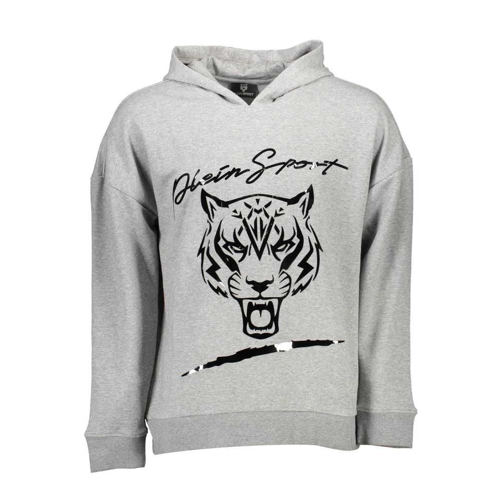 Gray Cotton Men Sweater - ventzia