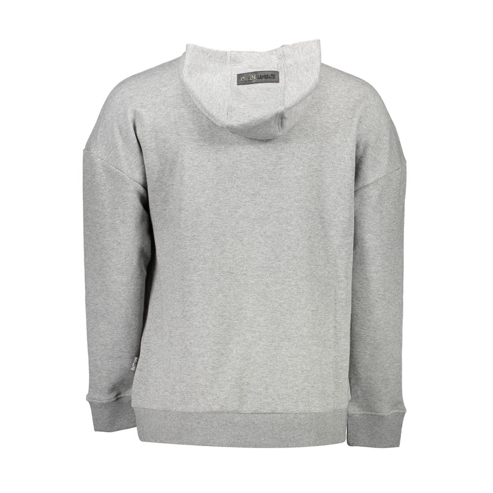 Gray Cotton Men Sweater - ventzia