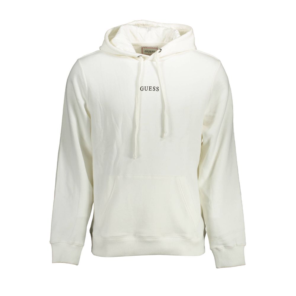 White Cotton Men Sweater - ventzia