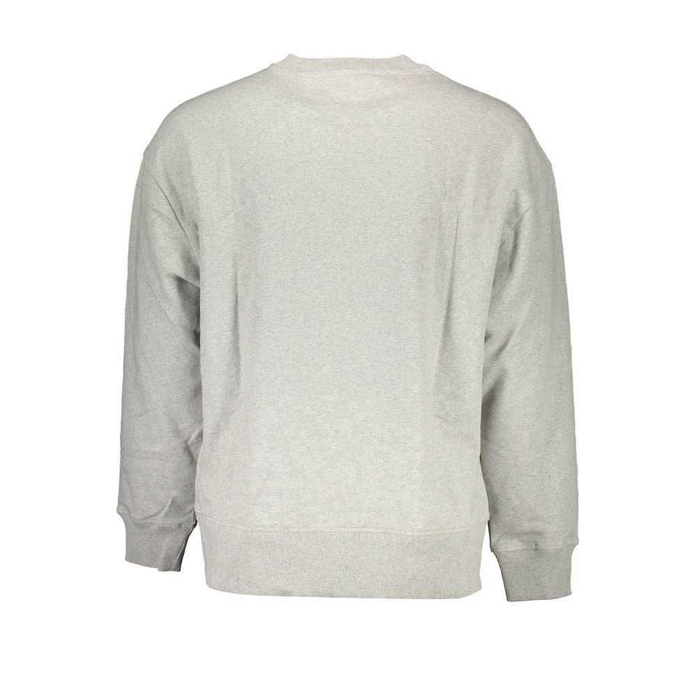 Gray Cotton Men Sweater - ventzia