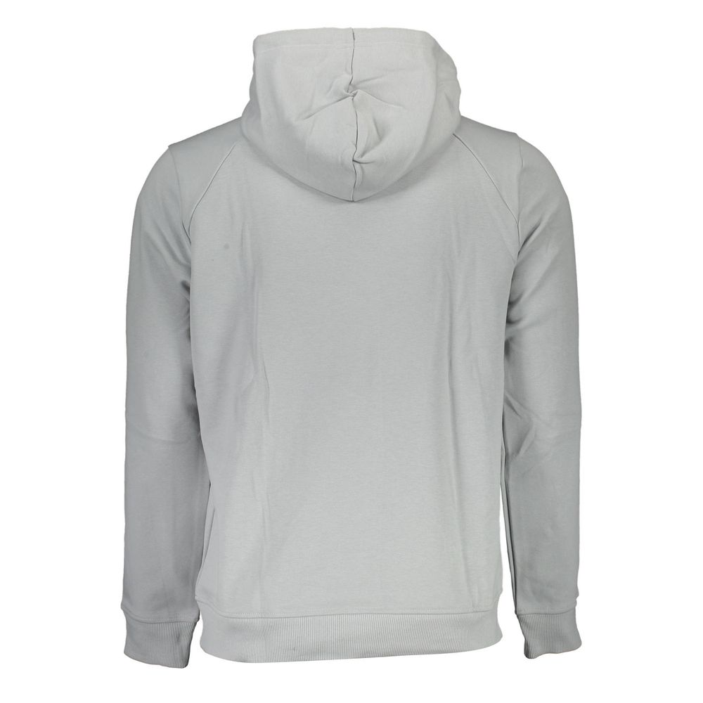 Gray Cotton Men Sweater - ventzia