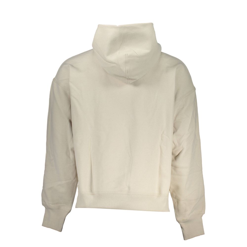 Beige Cotton Men Sweater - ventzia