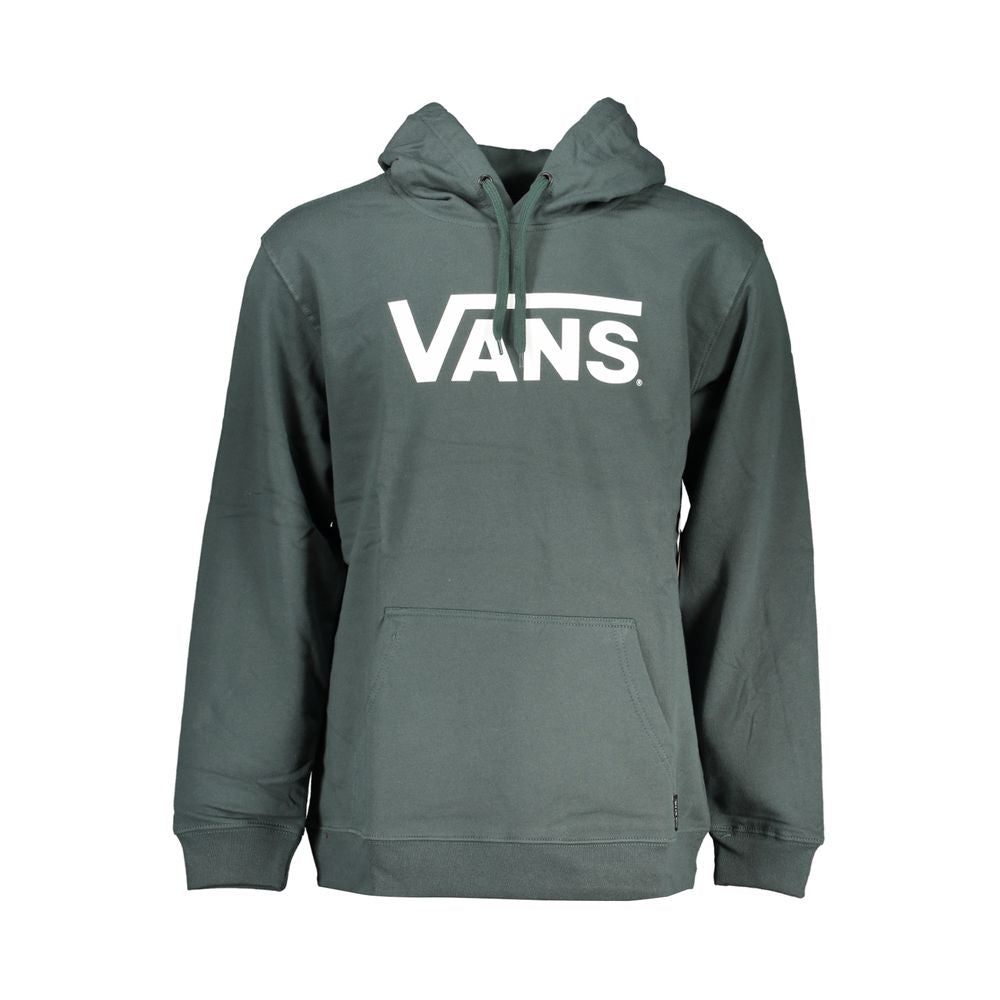 Cozy Green Hooded Fleece Sweatshirt - ventzia