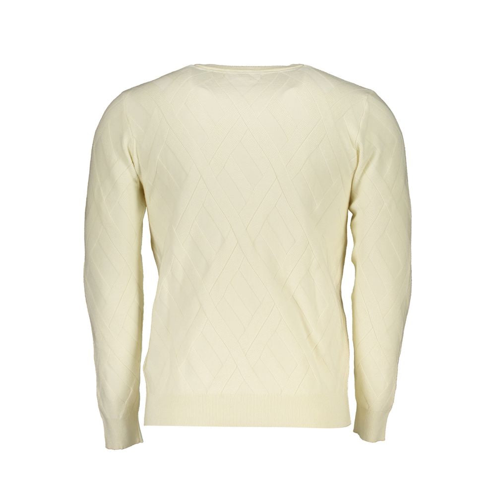 Chic Contrast Crew Neck Men's Sweater - ventzia