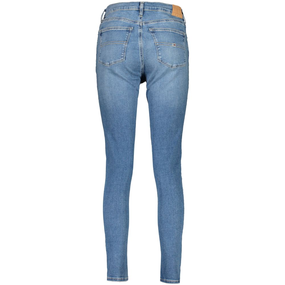 Blu Cotton Women Skinny Jean - ventzia