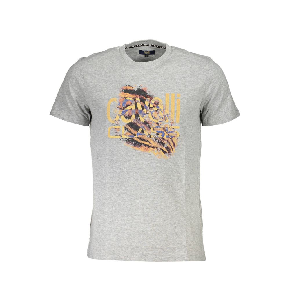 Grigio Cotton Men T-Shirt - ventzia