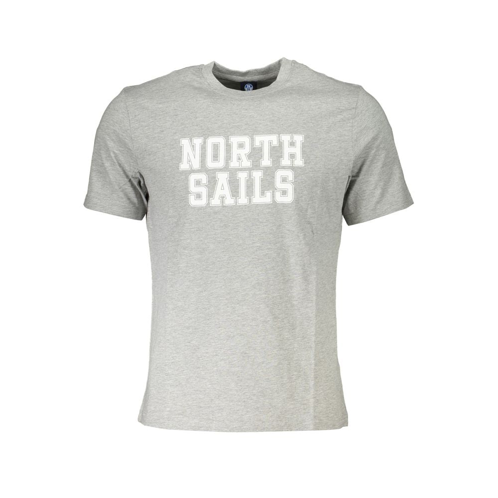 Grigio Cotton Men T-Shirt - ventzia