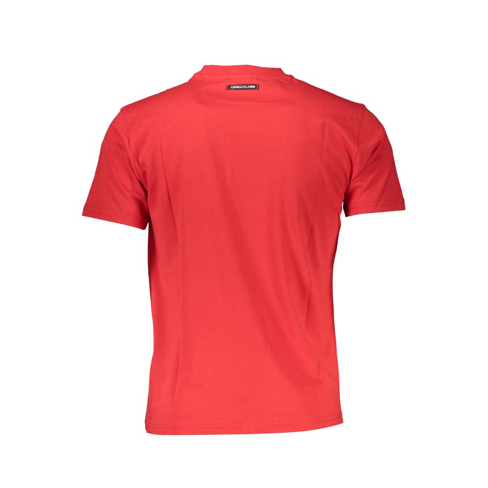 Red Cotton Men T-Shirt - ventzia