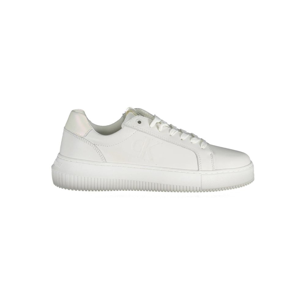 Bianco Leather Women Sneaker - ventzia