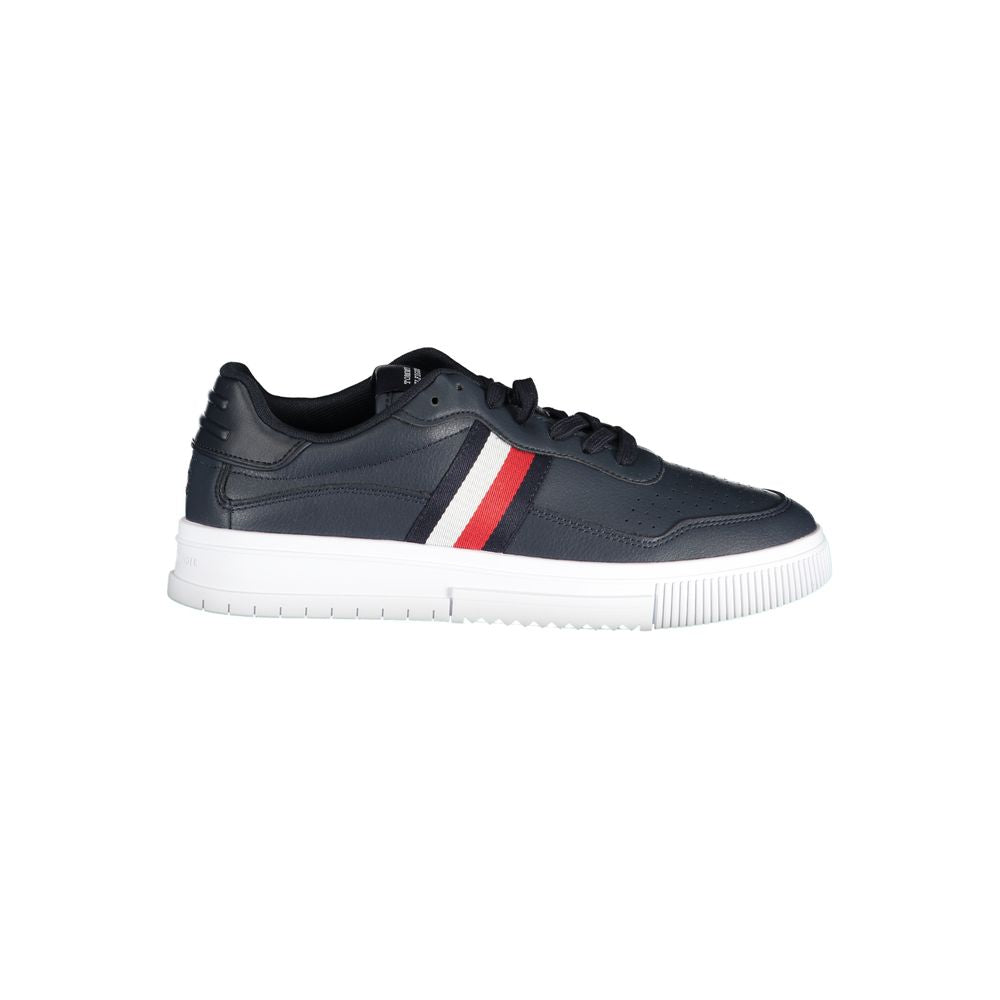 Blu Leather Men Sneaker - ventzia