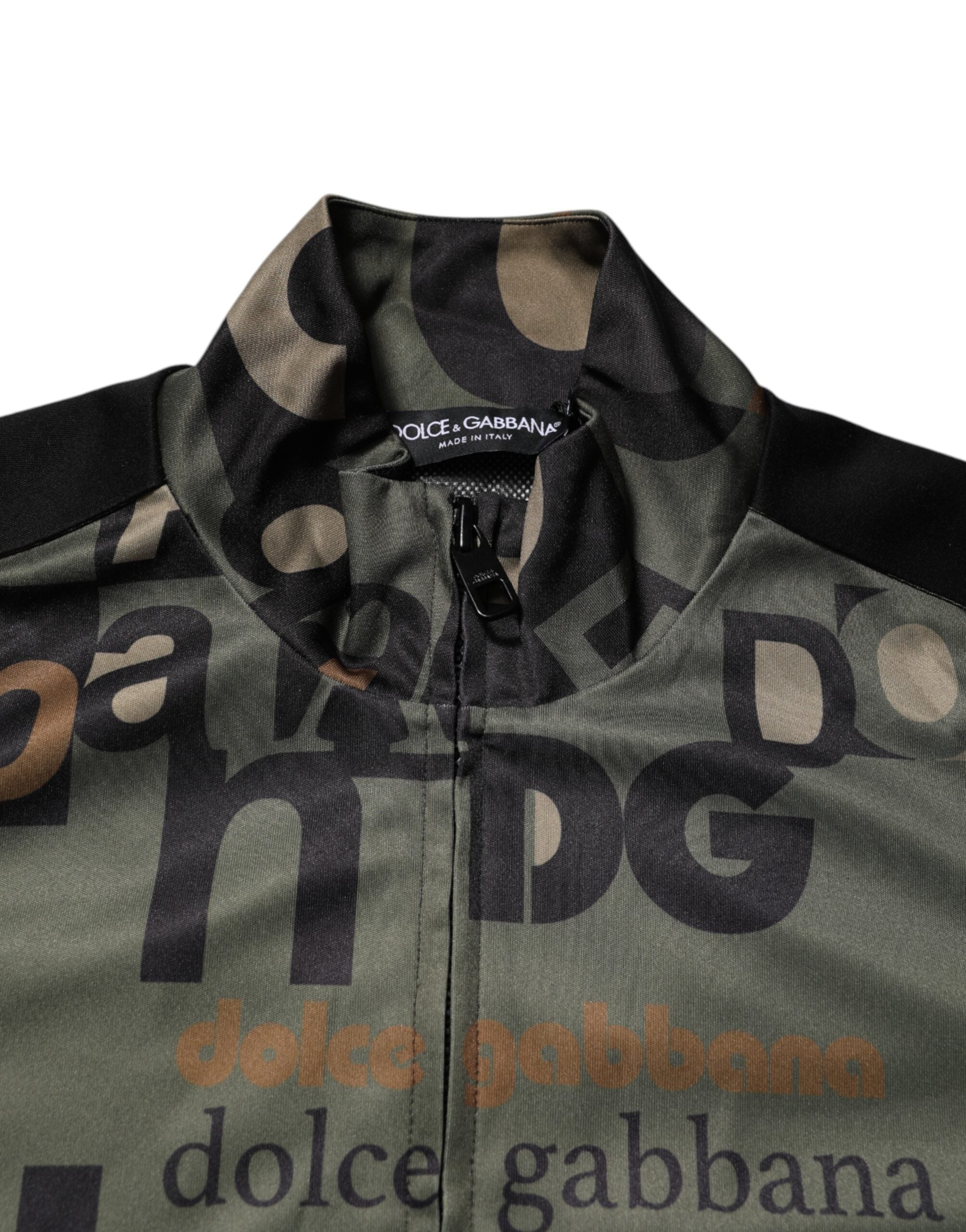 Multicolor Logo Full Zip Men Bomber Sweater - ventzia